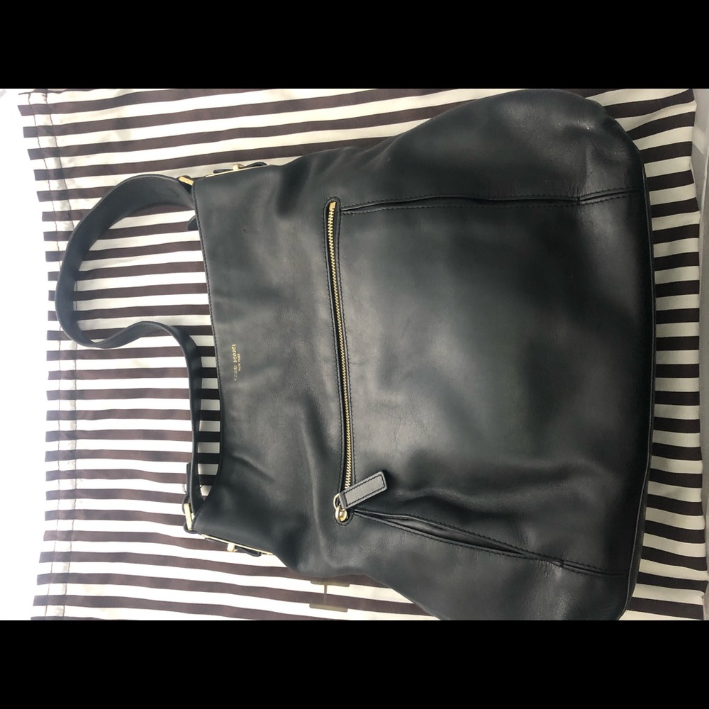 Henri Bendel Womens Double Strap Hobo Tote Handbag